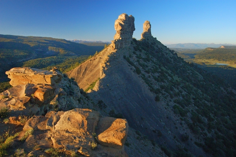 Chimney Rock National Monument, photo by Brendan Bombaci